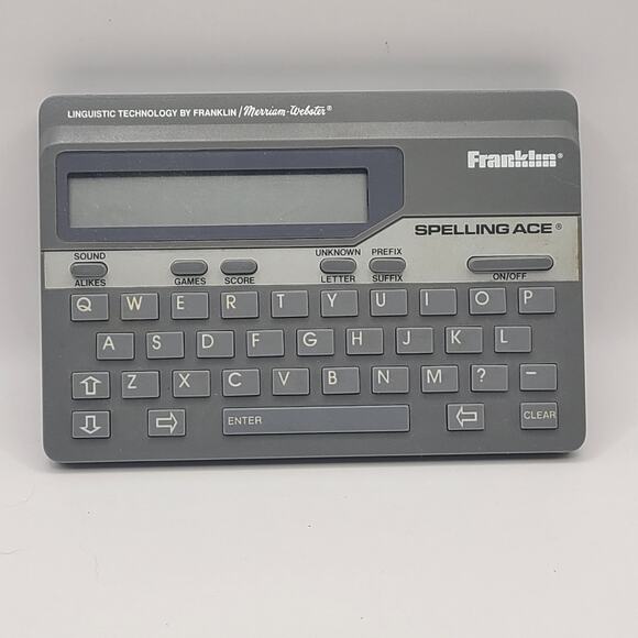 Franklin Computer Spelling Ace English Spell Checker  SA-98 TESTED WORKS - Picture 1 of 4